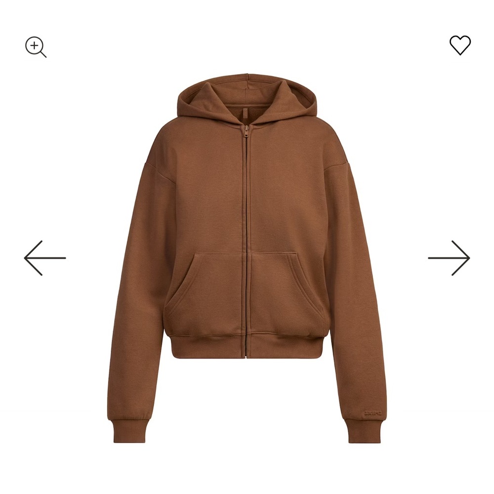 Skims classic Zip-Up Hoodie - Picture 9 of 9